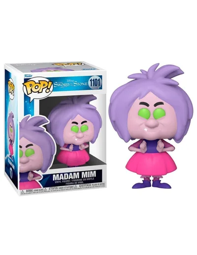 Funko Pop! Disney the Sword and the Stone Merlin el Encantador Madam Mim 49154